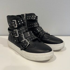 J Slides - Black with Exceptional studded detail